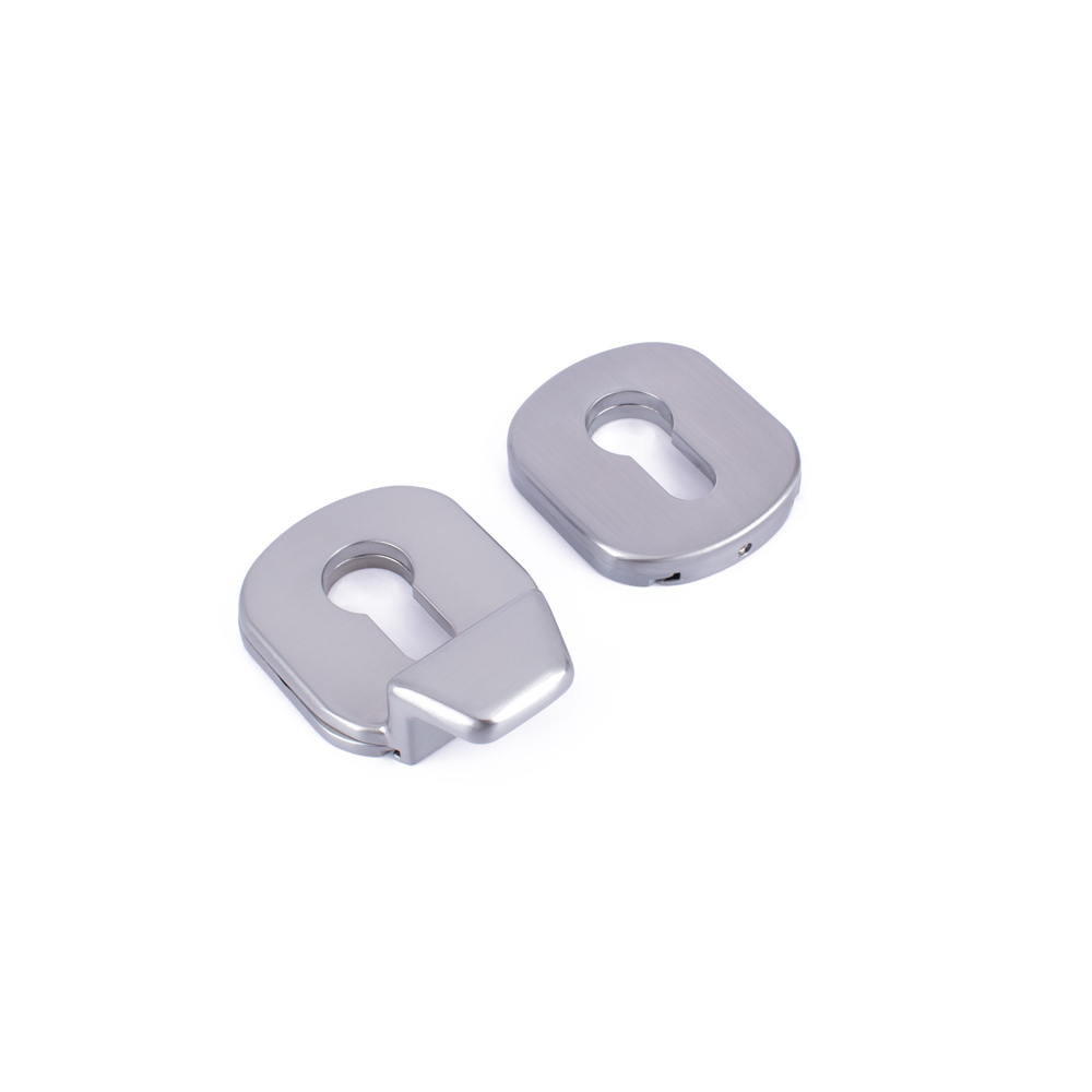 Timber Series Euro Cylinder Pull and Escutcheon - Hardex Graphite